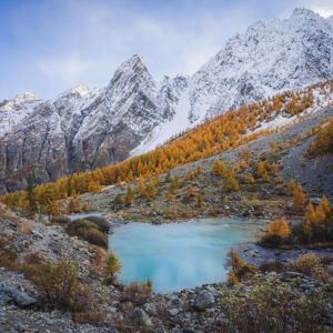 Lac de la douche - entre 2 saisons